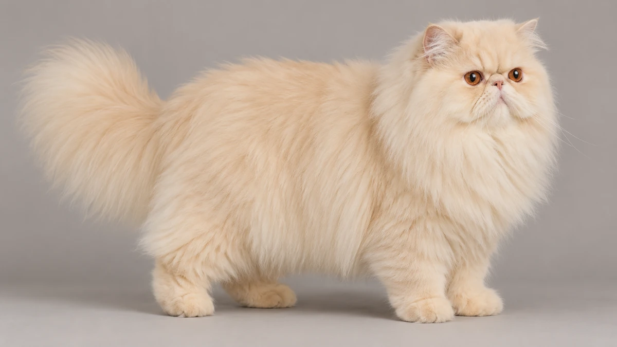 İran Kedisi kedi — krem