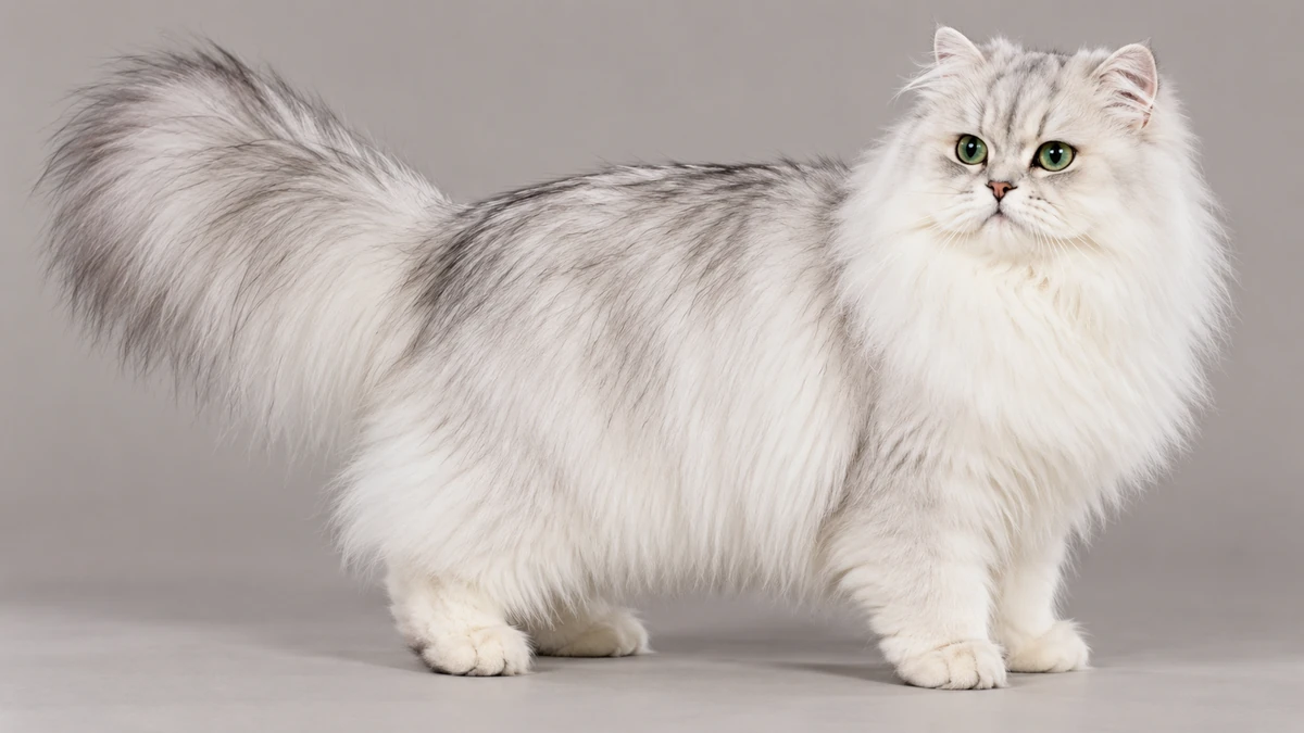 İran Kedisi kedi — chinchilla gümüş