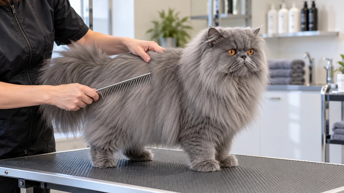 İran Kedisi kedi — bakım ve tımar